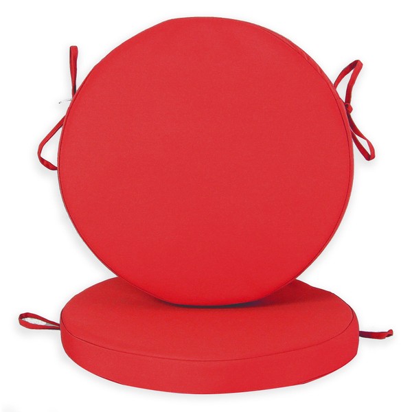 Loveboat Outdoor Bistro Chair Cushion Water Resistant Round Bar Stool