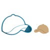 Baseball Cap - Cookie Cutter/Sugar Cookie/Fondant/Clay (1330)