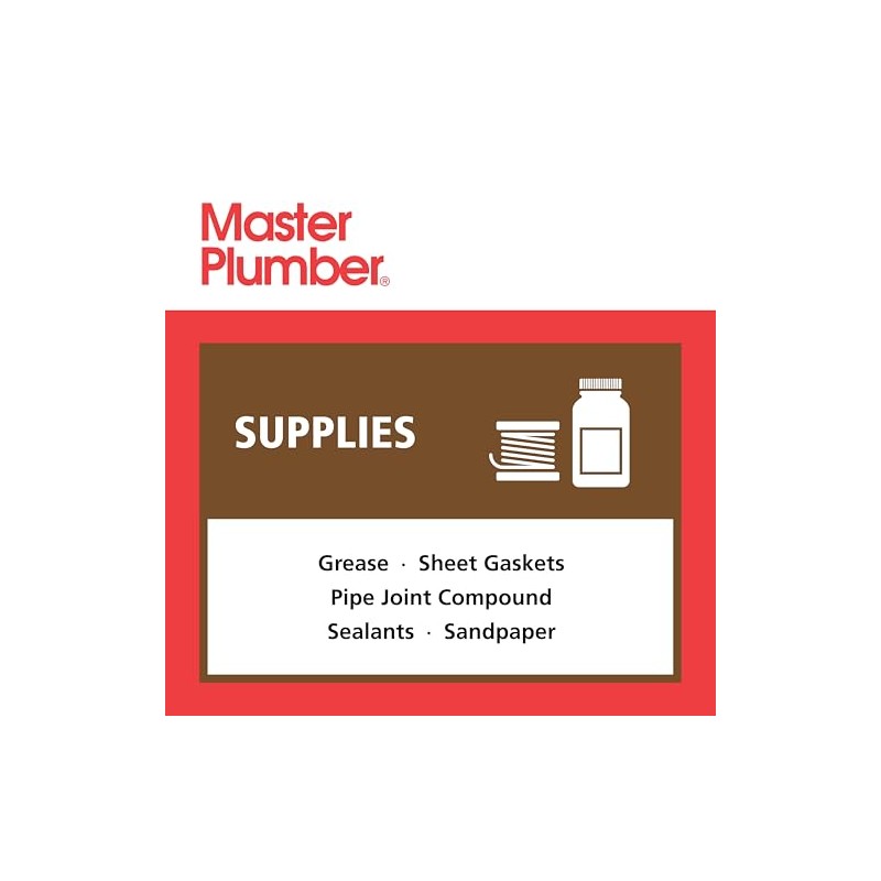 Master Plumber 1030, Putty Tape, 5/8-Inch x 54-Inch Spool