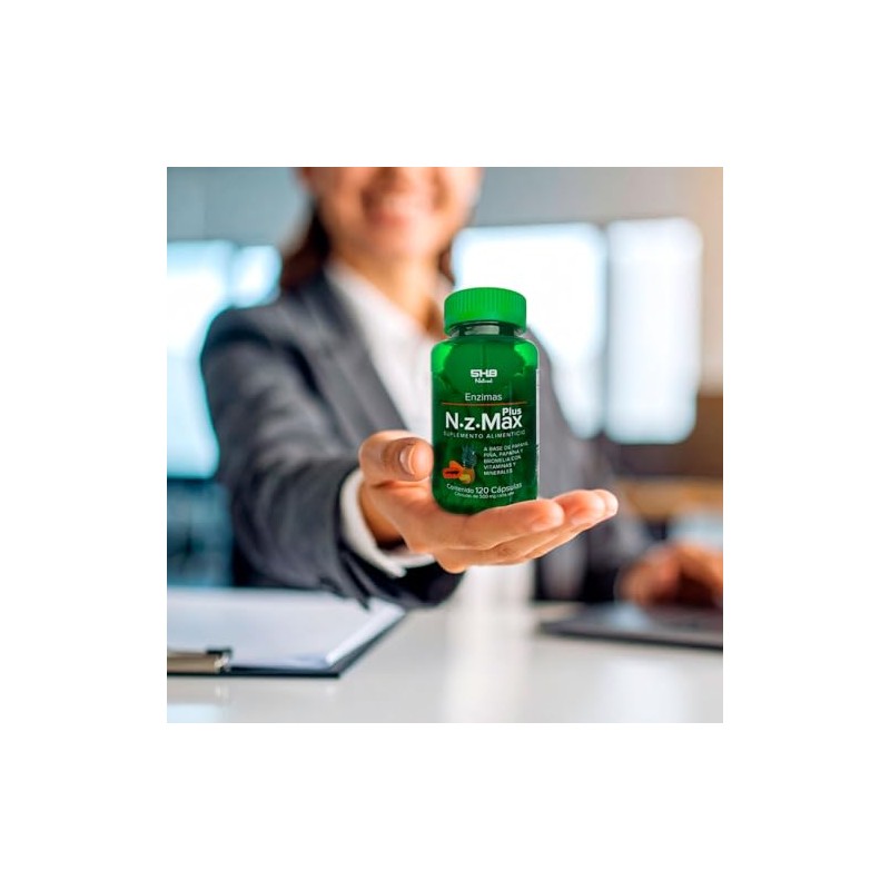 5H8 Nutrition NZ MAX PLUS 120 Capsulas Enzimas Digestivas Enzimas