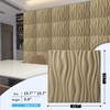 Art3d PVC Wave Board Textured 3D Wall Panels for Interior
