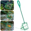 2 PCS 4 Inch Fish Net Aquarium, Green Square Fish