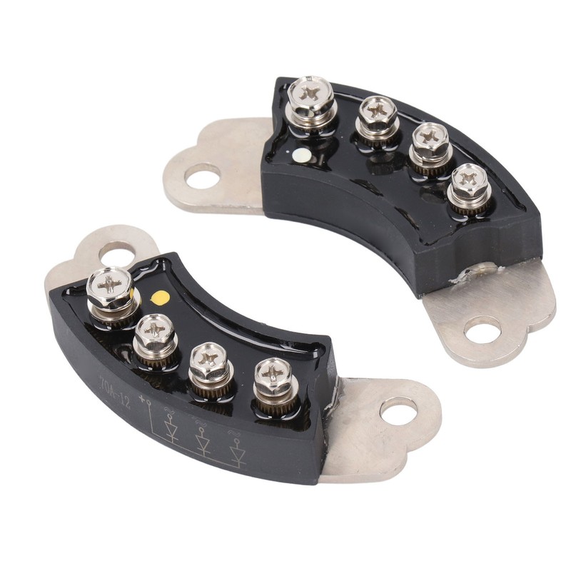 2PCS Rotating Rectifier Module Stable Current Diode Bridge Rectifier Wheel