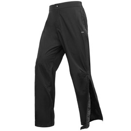 33,000ft Men's Full Zip Rain Pants Waterproof Rain Over Pants, Windproof Outdoor Pants for Hiking, Fishing, Golf Black
