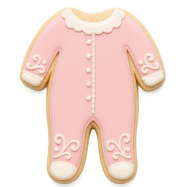 Footie Pajamas/Baby One Piece 4.5 Inch Cookie Cutter from The Cookie Cutter Shop – Tin Plated Steel - Made in the USA