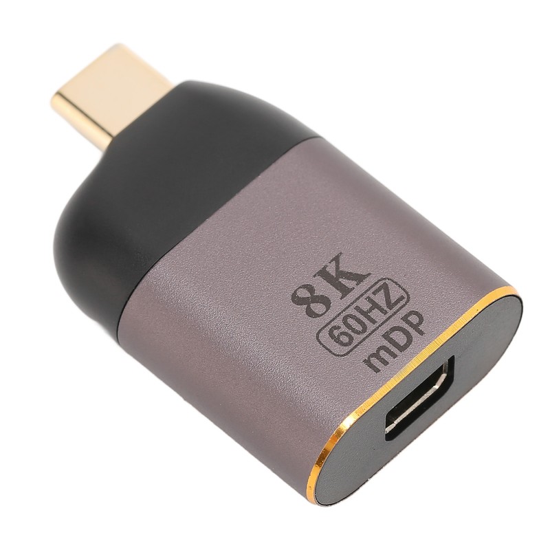 USB C to DisplayPort Adapter 8K 60Hz Aluminum Alloy Plug