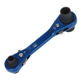 Densan DR-0813S-FA Double Socket Wrench with Double Ends 0.3 / 0.47 / 0.47 / 0.4 inches (8/10/12/13 mm), Compatible with 4 Sizes