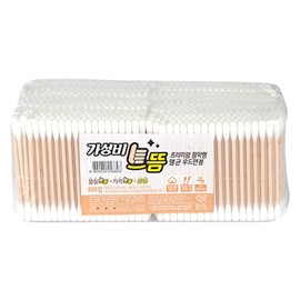 Best cost-effective premium sterilized square wood cotton swabs (300 packs), 2 pieces / 가성비 으뜸 프리미엄 멸균 사각 우드 면봉 300개입 2개