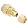 PATIKIL 1/2" to 3/4" Pipe Extension Joint Connector, Free Welding