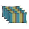RSH DECOR: Sunbrella Lumbar Throw Pillows Set of 4 |
