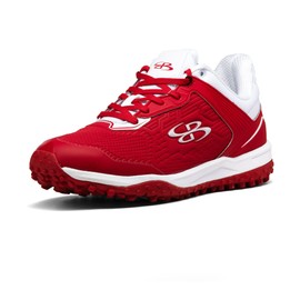 Boombah Viper Pro Men's Turf Red/White - Size 6