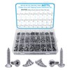 AETTL 815pcs M6 M5 M4 M3 Wood Screws Assortment Kit,