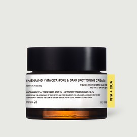 Tone28 Haenam 404 Vita Cica Pore Blemish Toning Cream 50g / 톤28 해남404 비타시카 모공잡티토닝 크림 50g