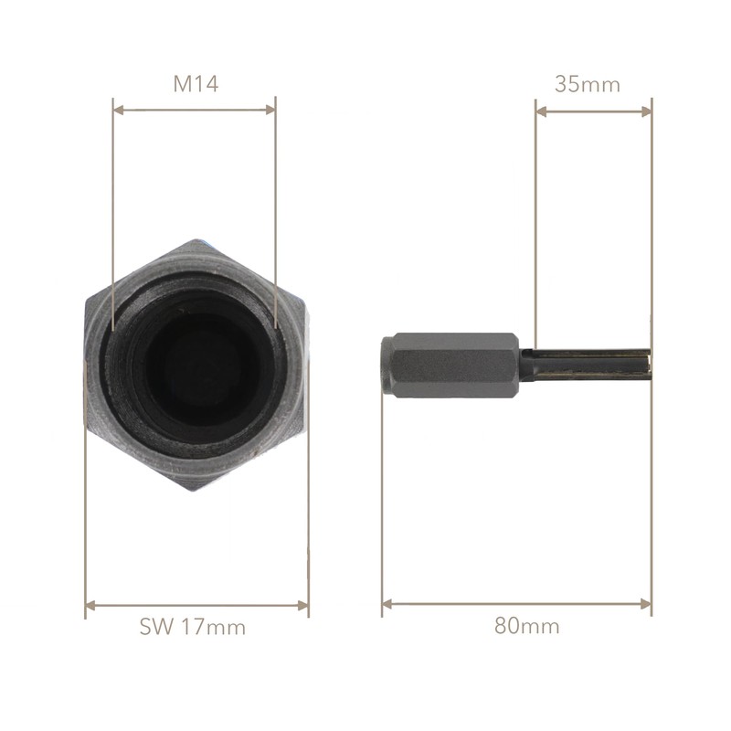 PRODIAMANT Carbide Joint Cutter 10 mm Blade Length 35 mm
