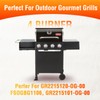 Grill Heat Plate Replacement for Outdoor Gourmet 4 Burner, GR2215120-OG-00