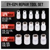 SEDY 14-Piece E-TORX Socket Set - Premium Female Torx Socket
