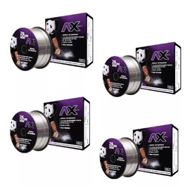 Ax Tech Soldadura Microalambre 0.030mm 4 Rollos De 1 Kit