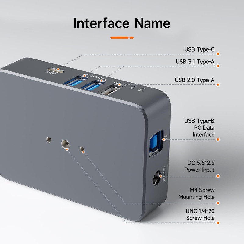 Svbony SV241 6 DC Uscite di Alimentazione USB Controllo Hub