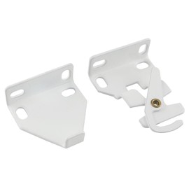ZZLZX R 16 Roller Shade Bracket 1 Pair White Roller Shade Brackets #RB560 fro R16 Clutch
