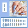 Cute Easter Press on Nails Medium Almond Fake Nails with