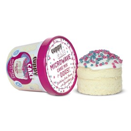 Cuppy Cake Microwave Dog Birthday Cake in a Cup - Ready in 2 Min, Just Add Water and Microwave, All Natural, Pupfetti Sprinkles, Made in USA (Woman Owned)
