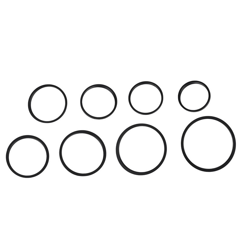 8 PCS Metal Step Up Rings Universal Lens Filter Adapter