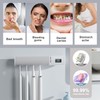 Toothbrush Holder with Wall Mounted and Timed Function for Bathrooms,