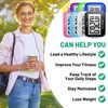 NESKLA 838 3D Pedometer for Walking, Simple Step Counter and