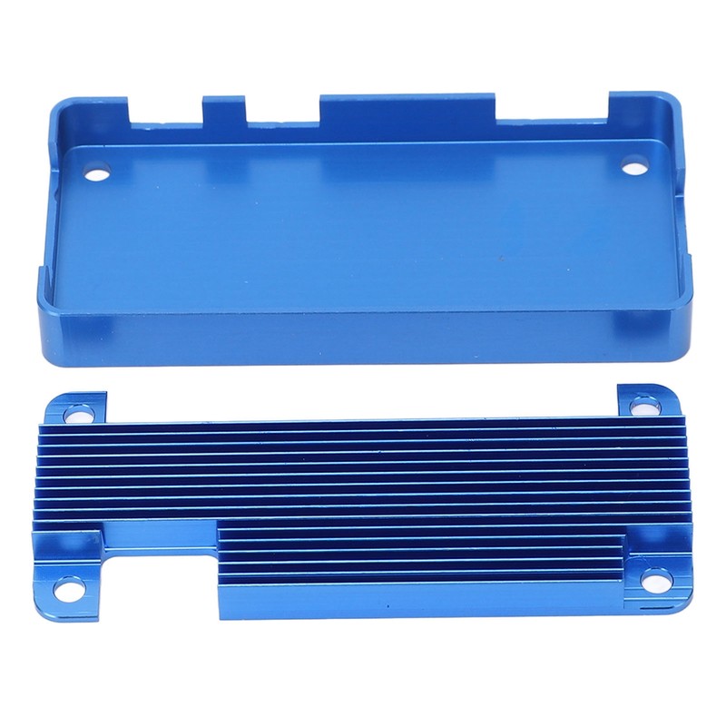 Micro Computer Enclosure CNC Aluminum Shell Passive Cooling Case for