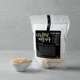 Naturally Delicious Jeonju Restaurant Design Farmer Jeonju Oat Rice Flour 1 pack (500g) / 자연맛남 전주맛집 디자인농부 전주 귀리 미숫가루 1팩(500g)