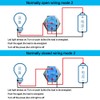 FULARR 3 Pcs Premium 19mm Self-Locking Latching Push Button Switch,