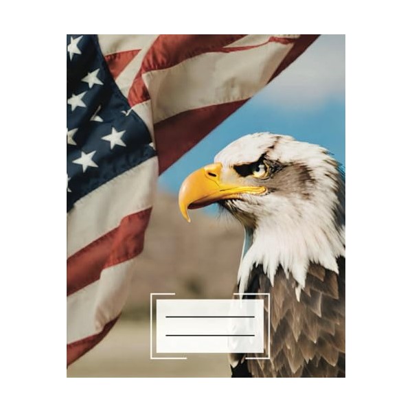 Freedom Writer: Patriotic College Ruled Notebook/Small/Perfect Independence Day Gift