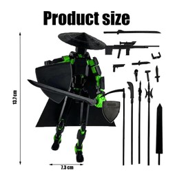 JNGTKL T13, Stylish And Atmospheric Action Figures, Uniquely Designed Titan 13 Action Figures, Suitable For Decoration And Beautification And Collection（Assembly Completed）