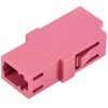CableMarkt - LC-zu-LC-Rosa-Multimode-OM4-Simplex-Glasfaseradapter