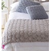 King Cole 5534 Knitting Pattern Easy Knit Bed Runner and