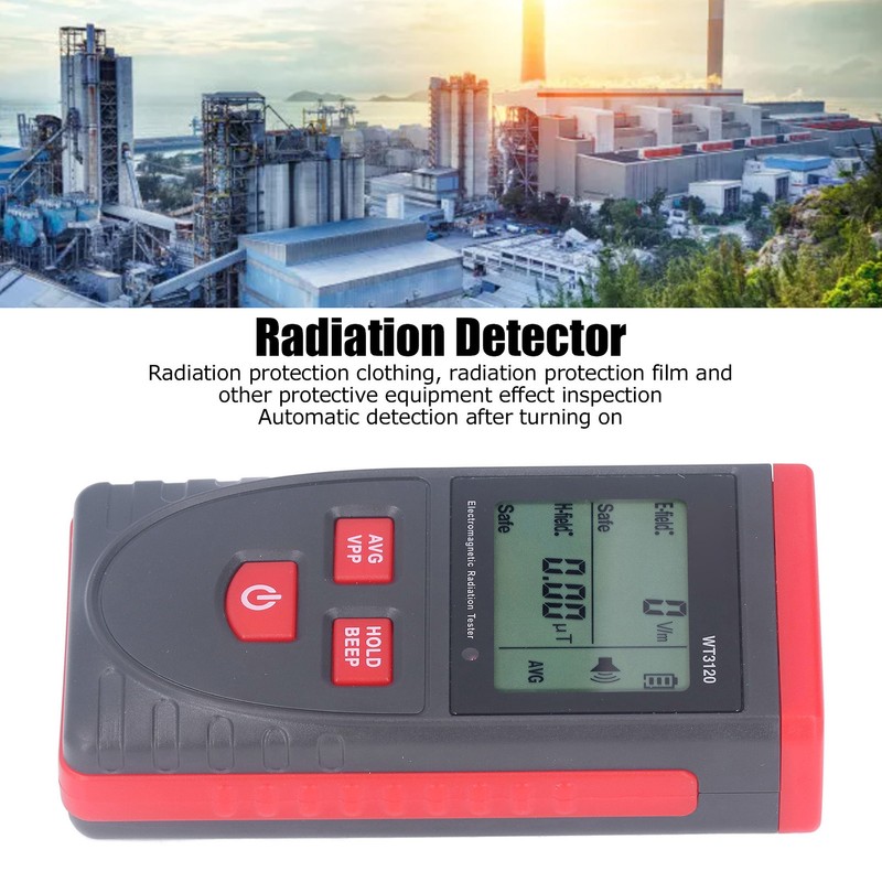 EMF Meter High Accuracy Electromagnetic Field Radiation Detector with LCD