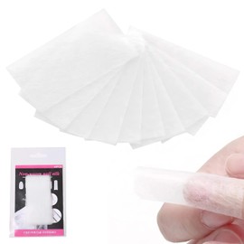 EZONEDEAL 10Pcs Nail Extension Silk Fiberglass Nail Wrap Stickers Non Woven Fiber Gel Nail Care Manicure Nail Art Tips Extended Tools for Women DIY Nail Art Extension Accessories