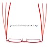 REAVEE 3 Pack Slim Pen Reading Glasses Small Tube Stylish
