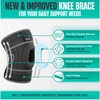 Modvel ELITE Knee Brace With Side Stabilizers & Patella Gel
