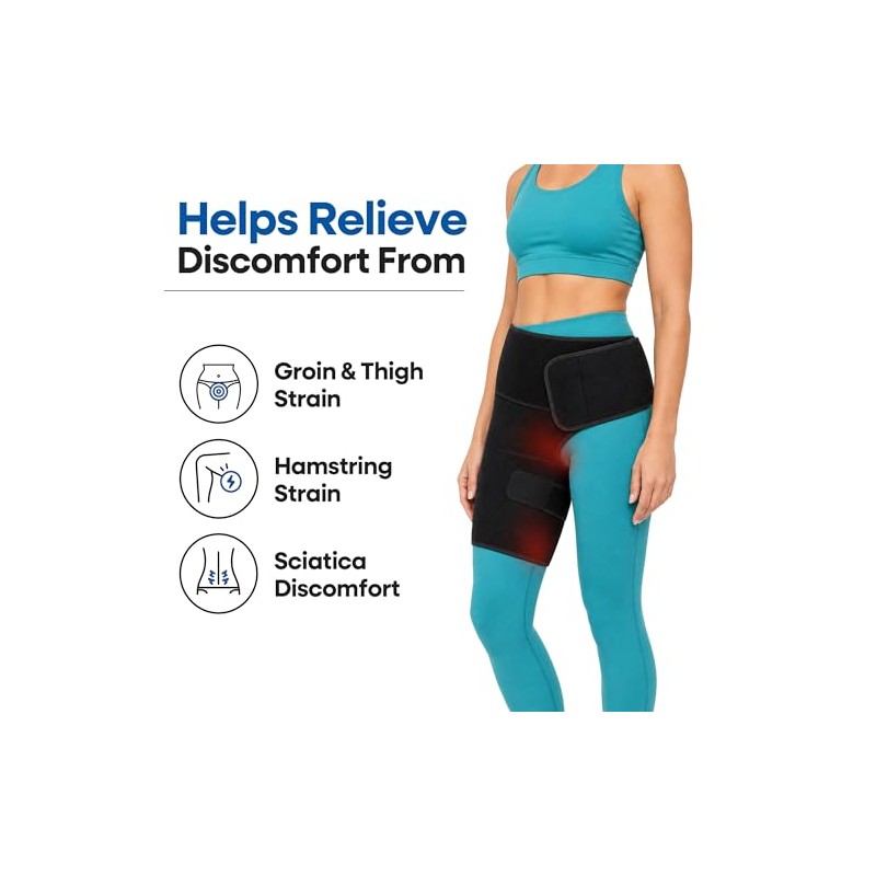 ARMSTRONG AMERICA Hip Brace Thigh Compression Sleeve – Hamstring Compression