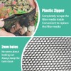 AQUANEAT 10pcs Aquarium Filter Media Bags, Fish Tank Coarse Mesh