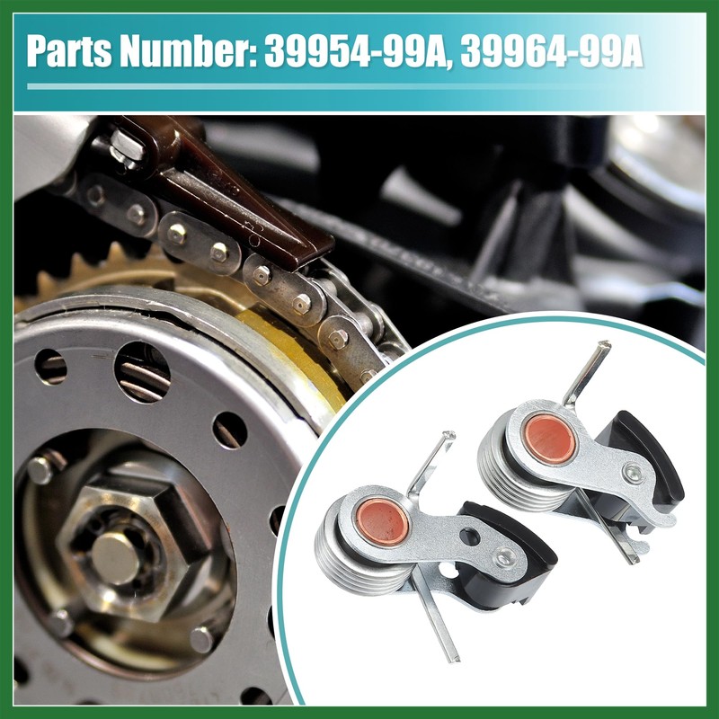 Motoforti 2 Pcs Inner & Outer Cam Chain Tensioner Engine