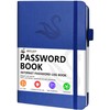 Elegant Password Book with Alphabetical Tabs - Hardcover Password Book
