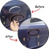 car-attention Car Front Rear Logo Emblem Badge Ring Decoration Fit