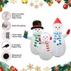 7FT Snowman Family Inflatable