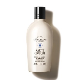 L'Occitane Shea Butter Hydrating Shower Cream 250ml (Carite Compor) / 시어 버터 하이드레이팅 샤워 크림 250ml (카리테 콩포르)