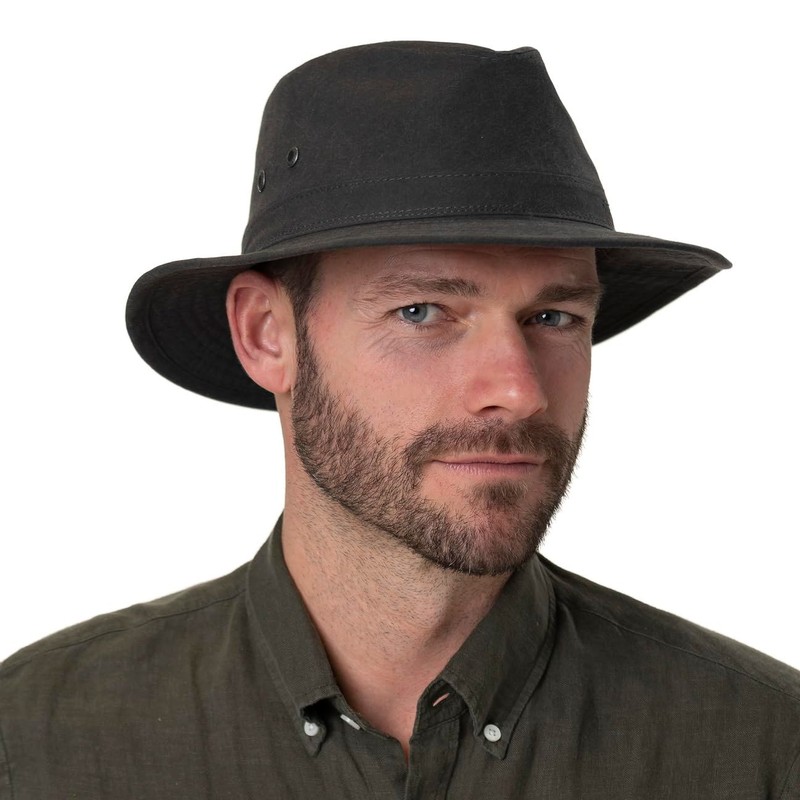Stetson Organic Cotton Traveller Hat Cloth (M (56-57 cm) -
