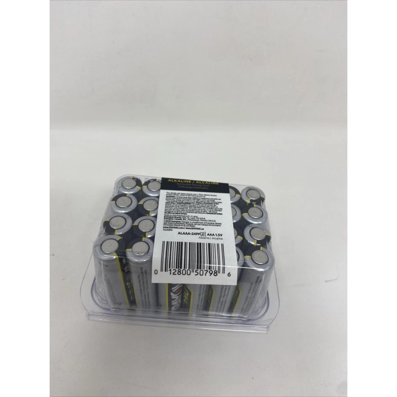 Rayovac Alkaline Reclosable AAA Batteries 24 Pack Exp 2031 New