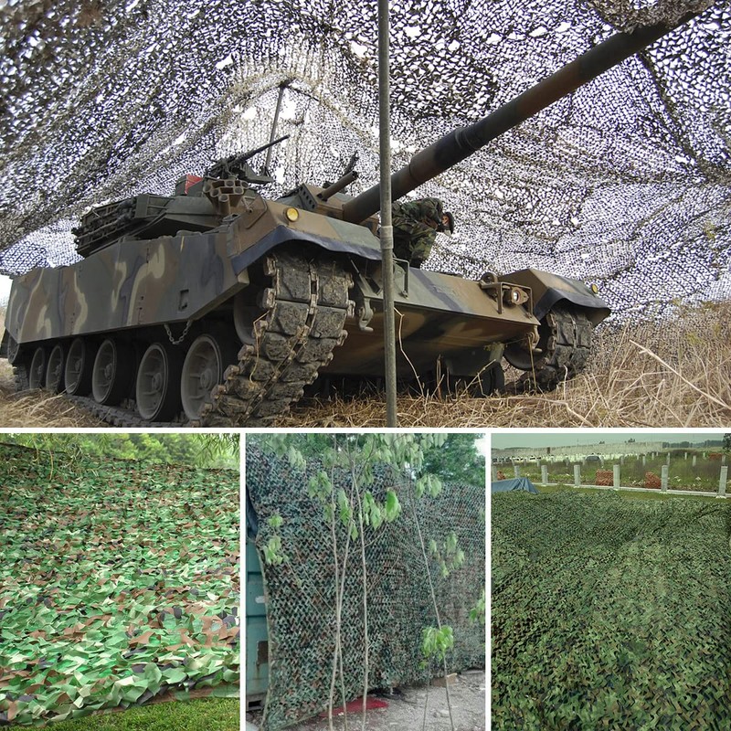 WINWAY Camo Netting Camouflage Net Bulk Roll Sunshade Mesh Net
