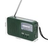 Plastic Outdoor Emergency Light Radio Hand Crank Generate Electricity Multifunction
